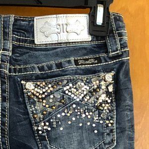 Miss Me Brand Bootcut Blue Jeans